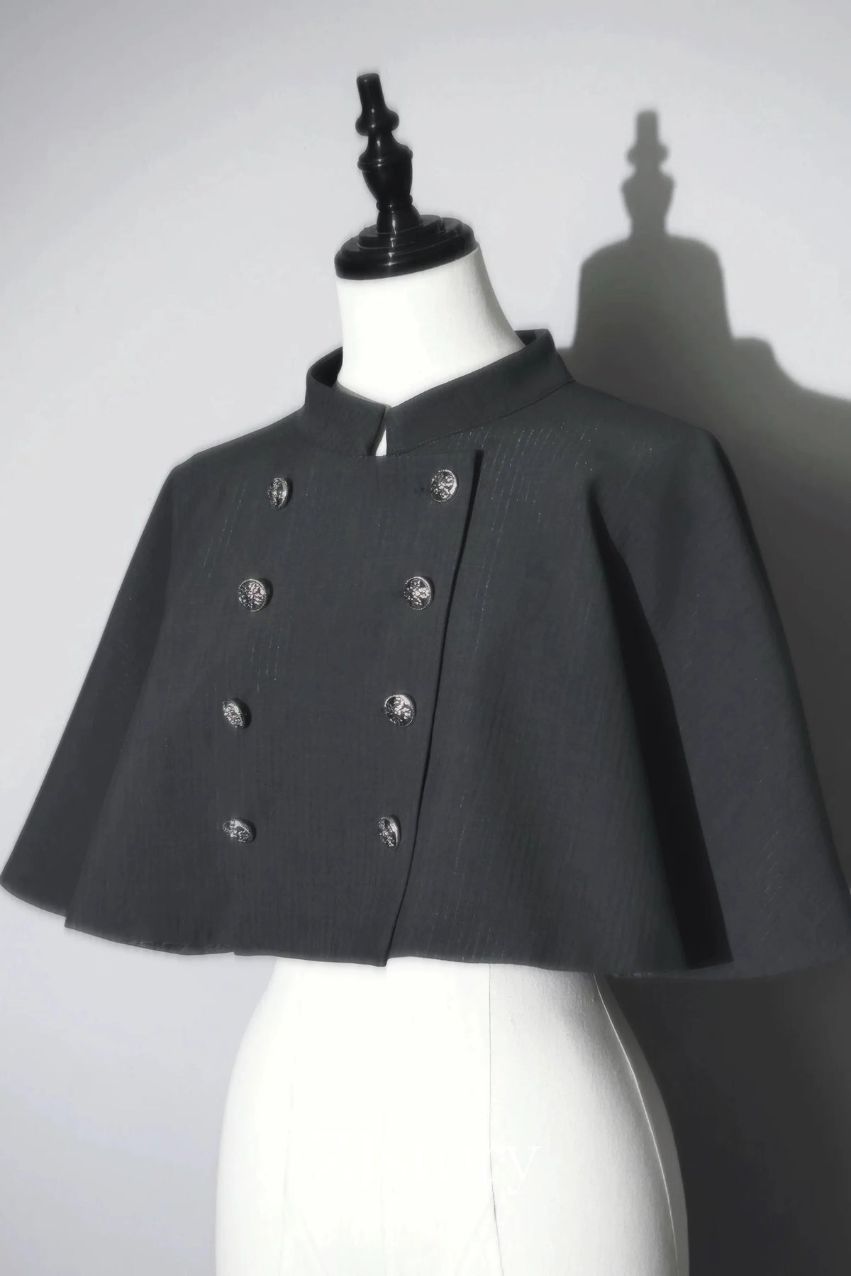 Gothic Lolita Coat + Cape + Cross Collar