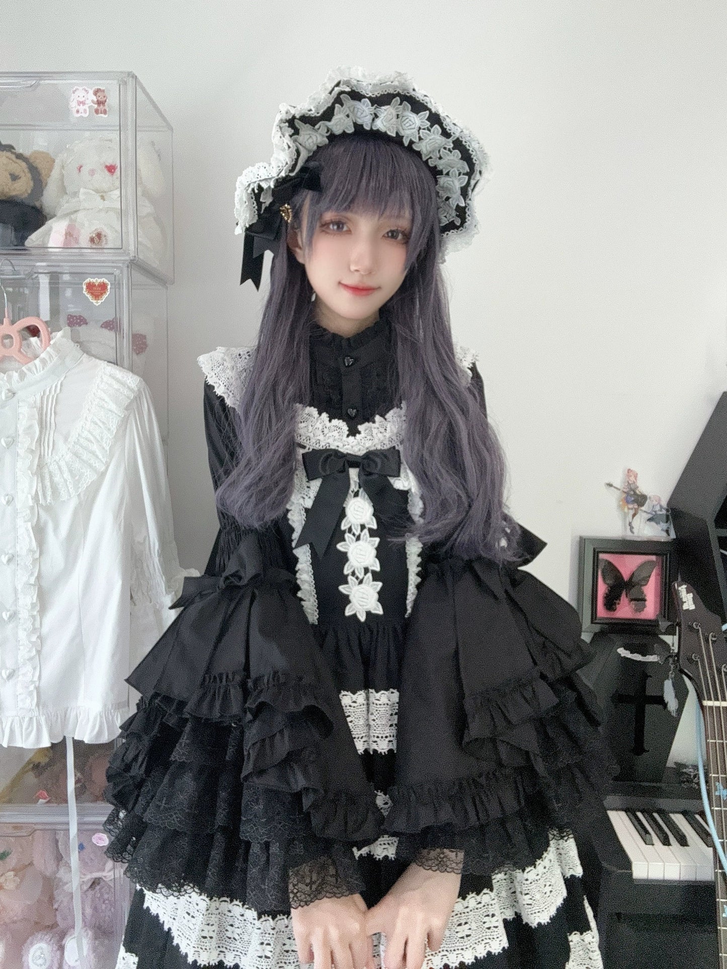 Sweet Lolita Blouse Princess Sleeve Shirt Inner Wear