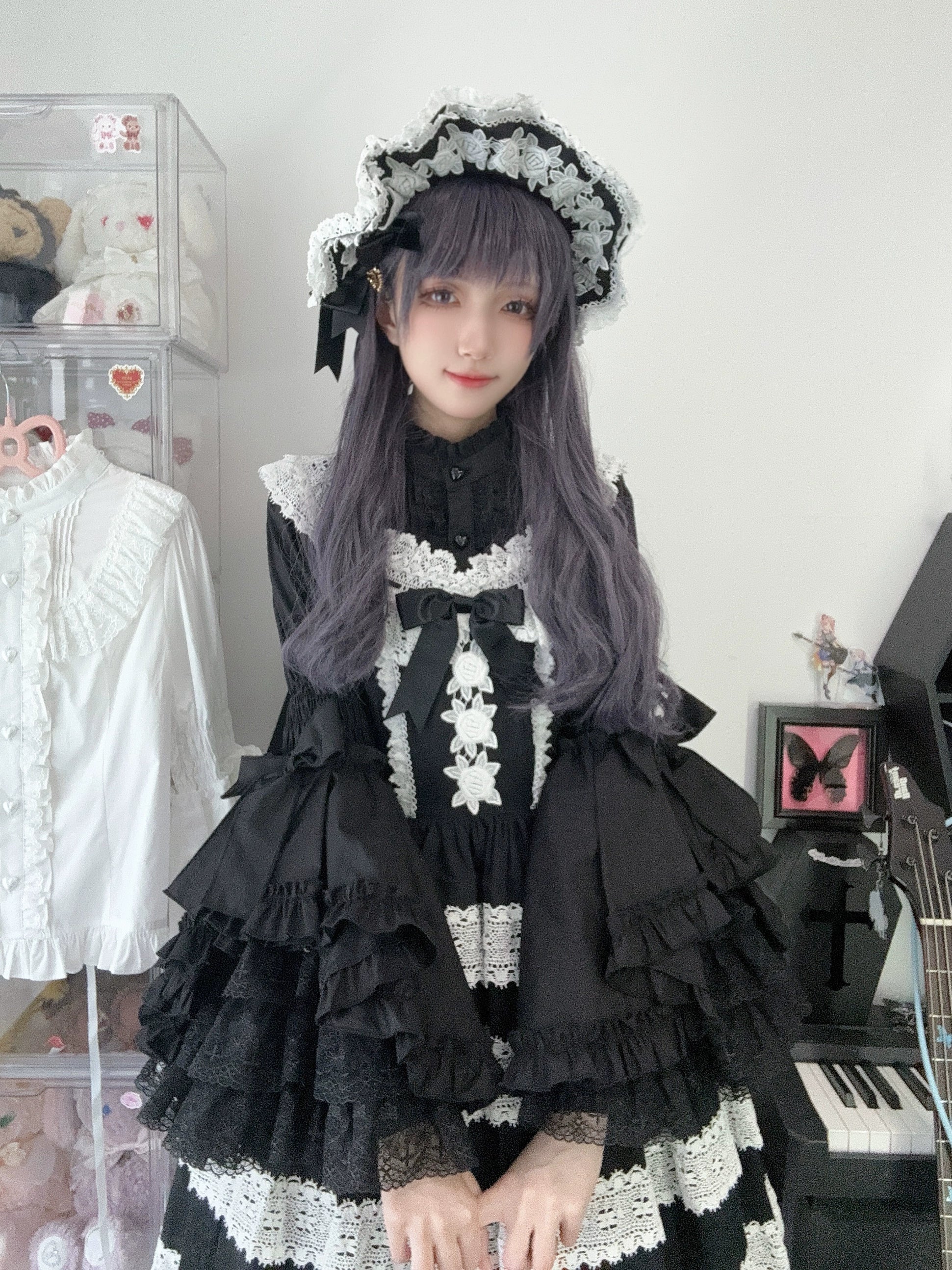 Sweet Lolita Blouse Princess Sleeve Shirt Inner Wear
