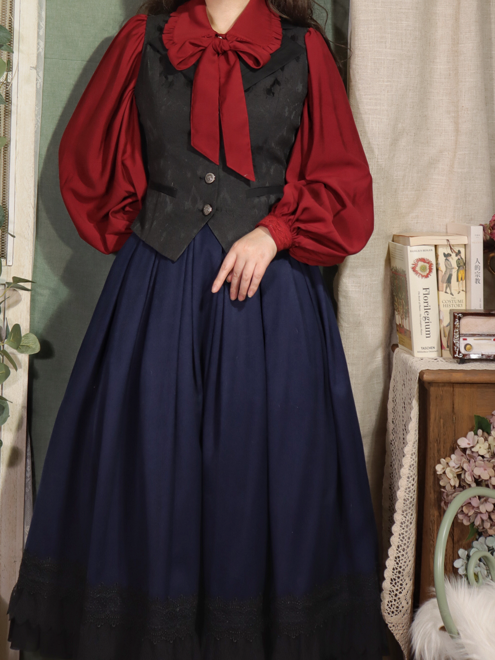Vintage Large Sleeve Lolita Blouse