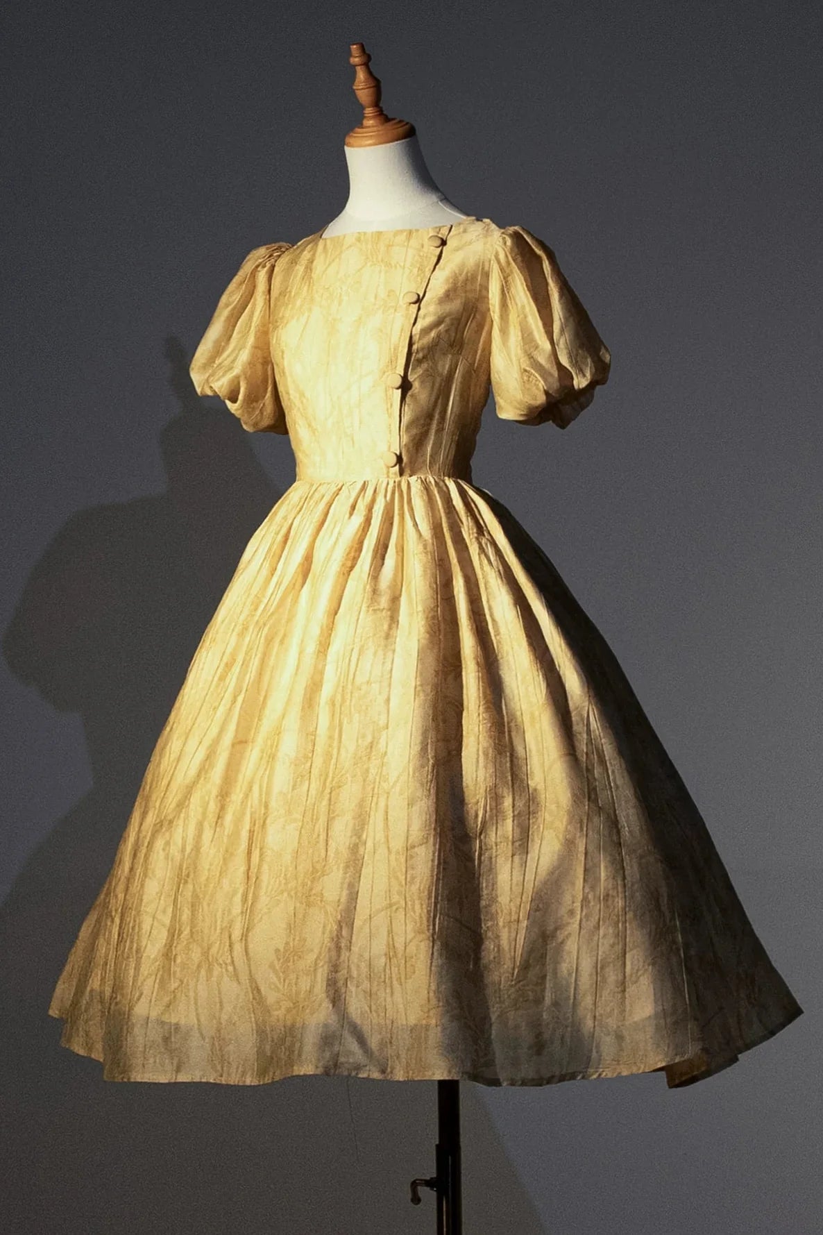 Golden Years Jacquard Dress