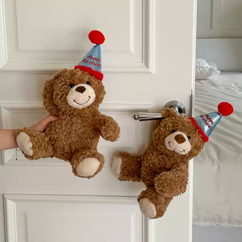 Cute birthday bedroom bear doll