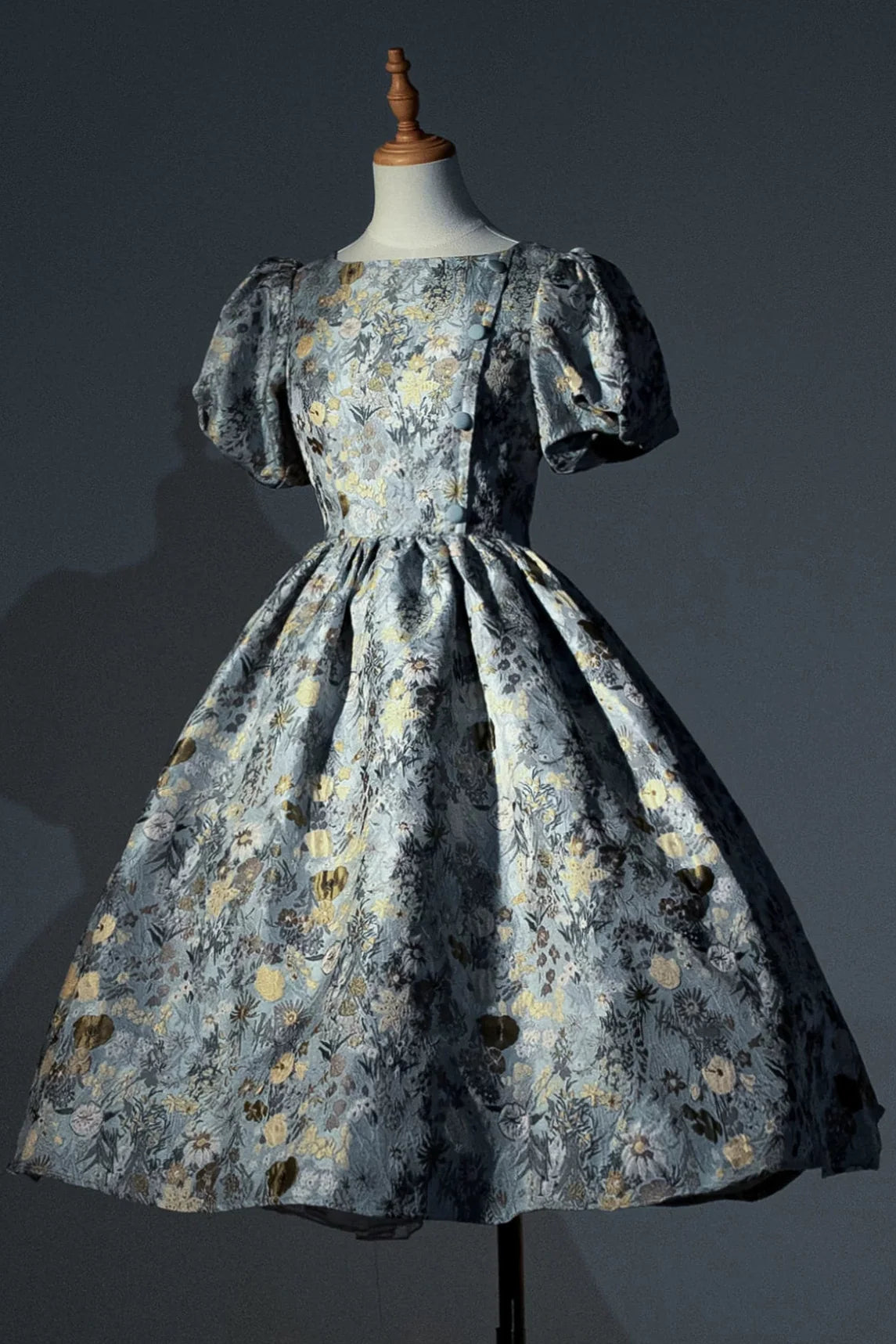 Golden Years Jacquard Dress
