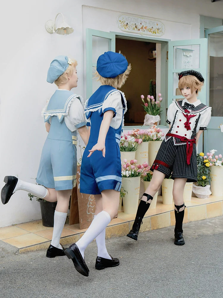 Ouji Lolita Suit Male Lolita Shirt Shorts