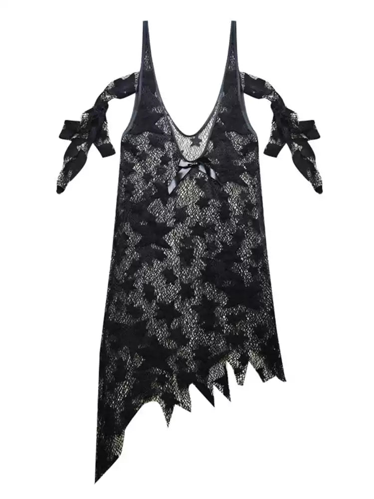 Star Mesh Vest Matching Tank Top