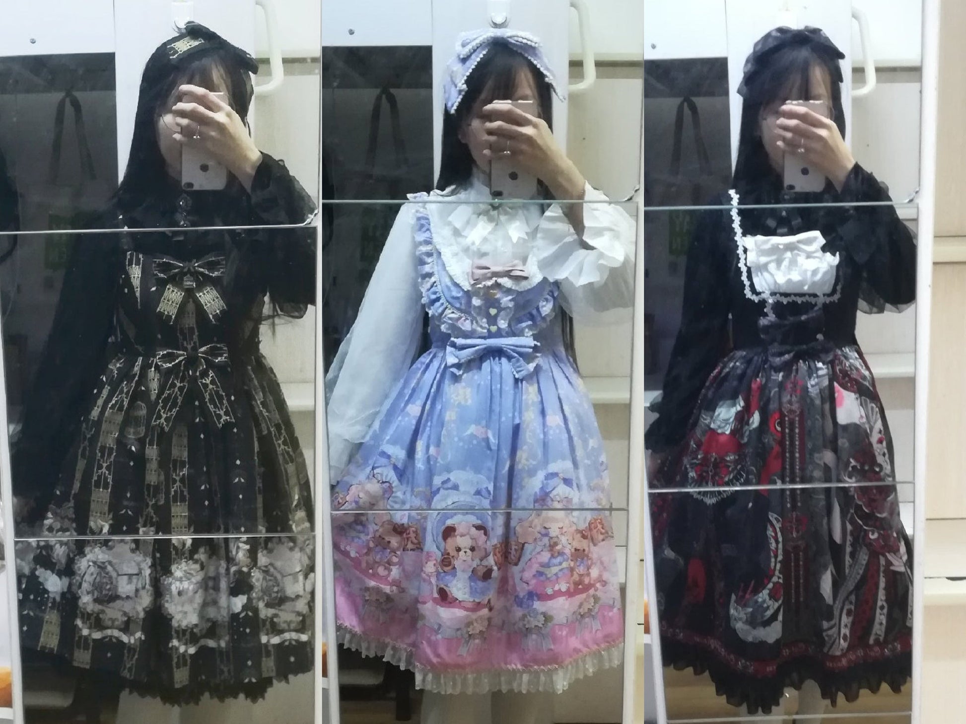 Dim Moonlight~Classic Lolita Chiffon Yarn Inner Blouse