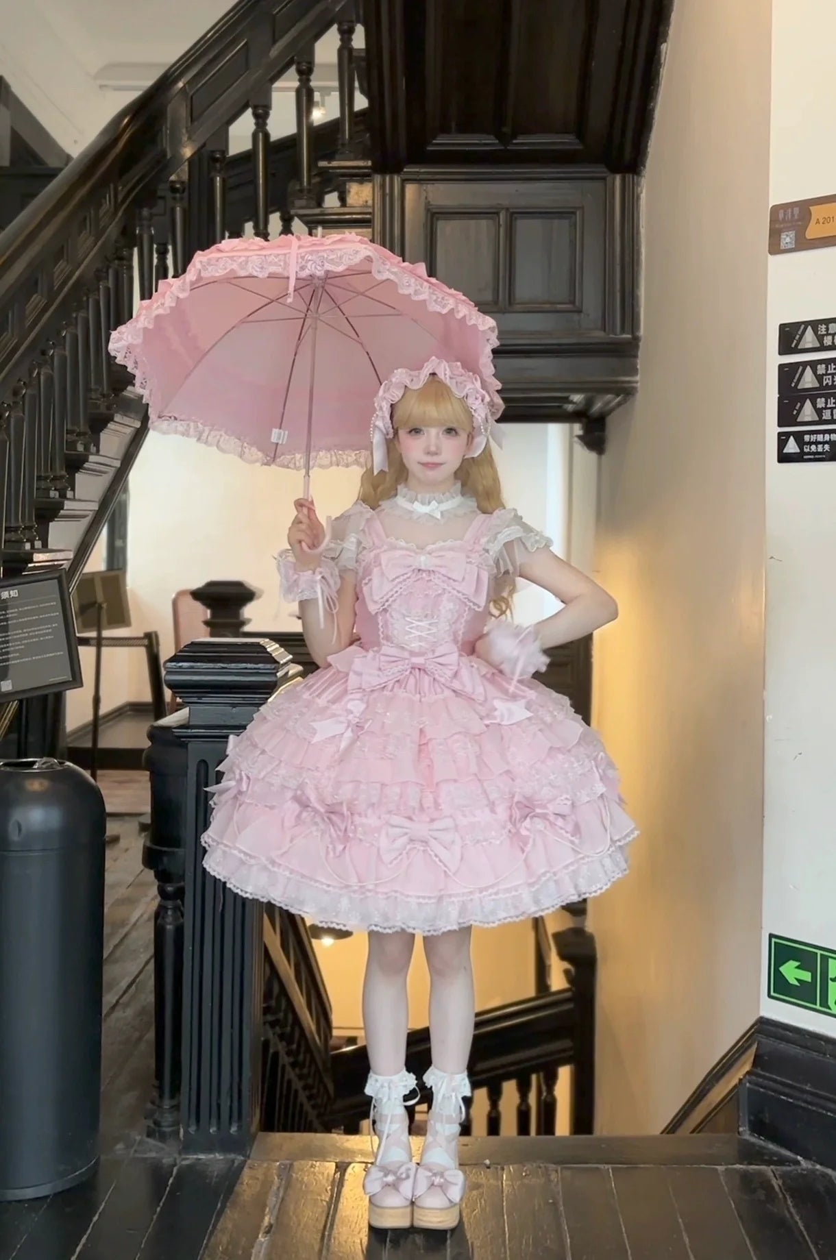 Wedding Lolita Jumper Dress Elegant Bridal JSK