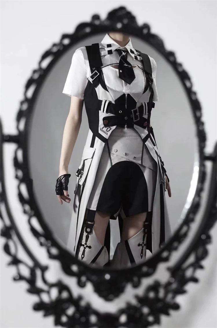 Ouji Lolita Shorts Suits Short Sleeve Dress Set