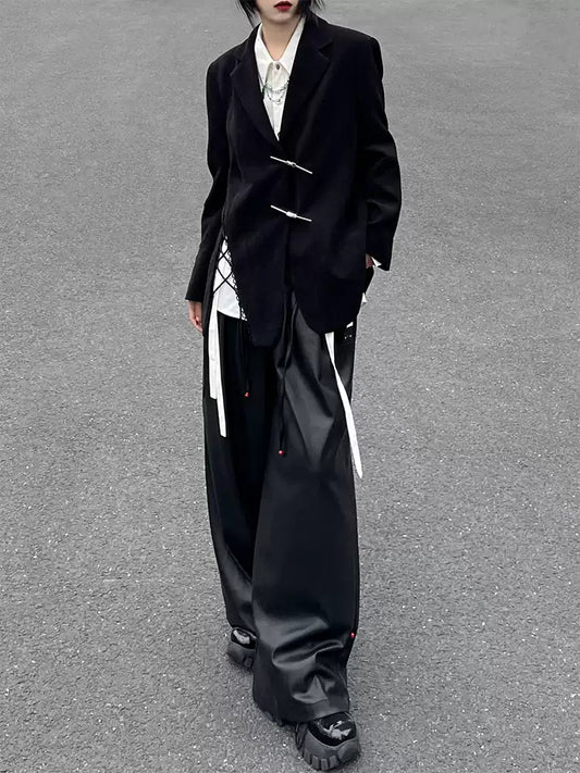 Straps New Chinese Style Jacket
