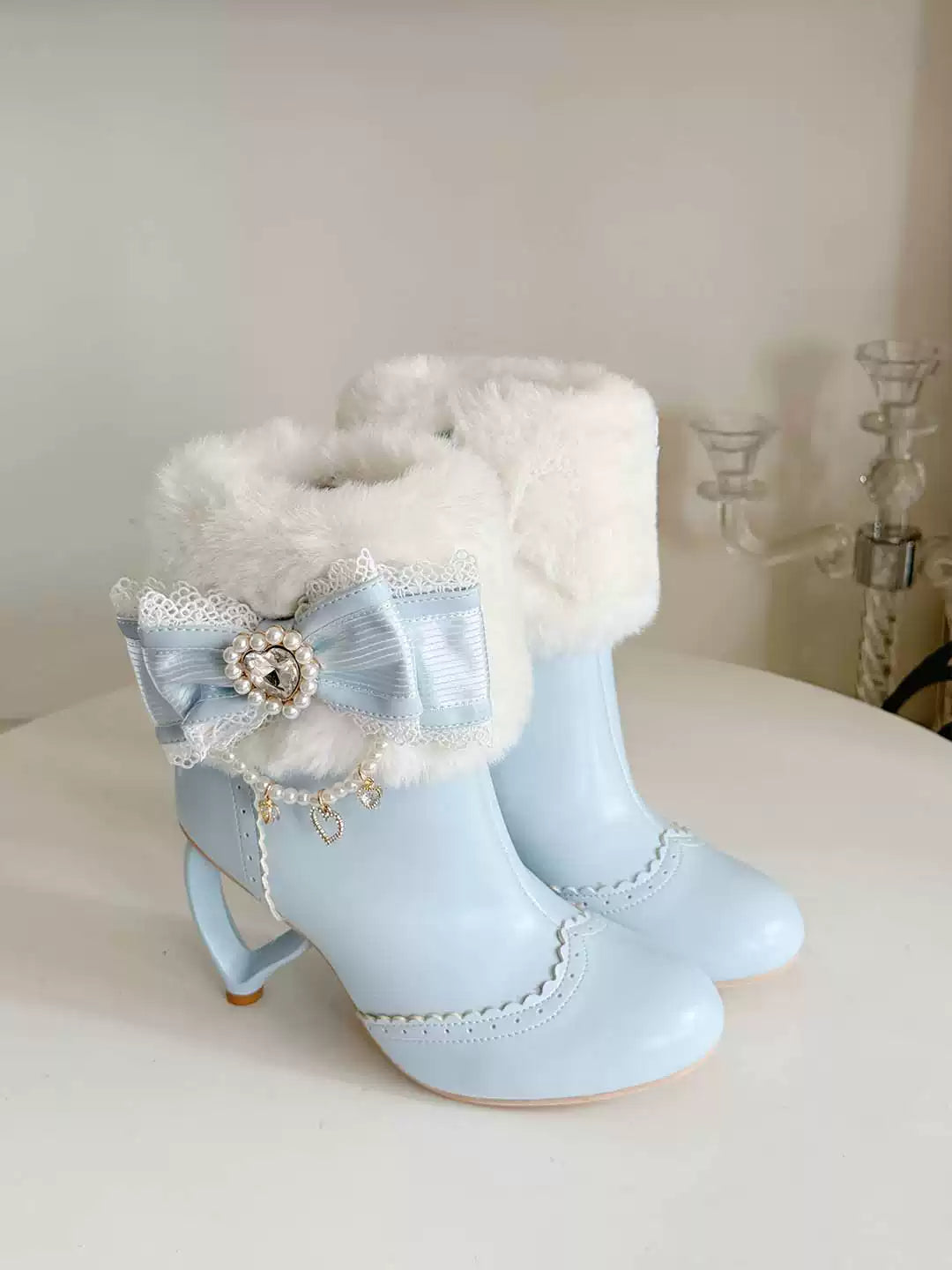 Princess Dreams  Love & Bow High Heel Boots