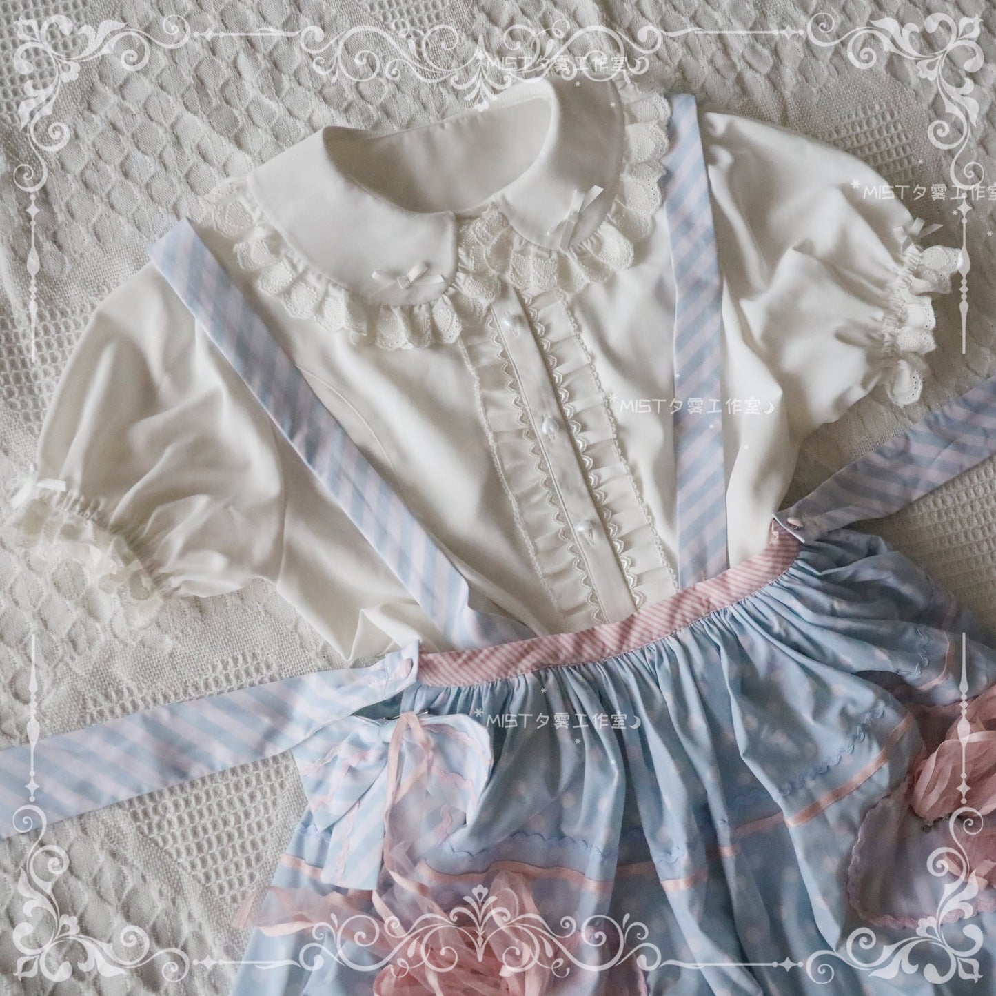 Sweet Short Sleeve Chiffon Lolita Blouse