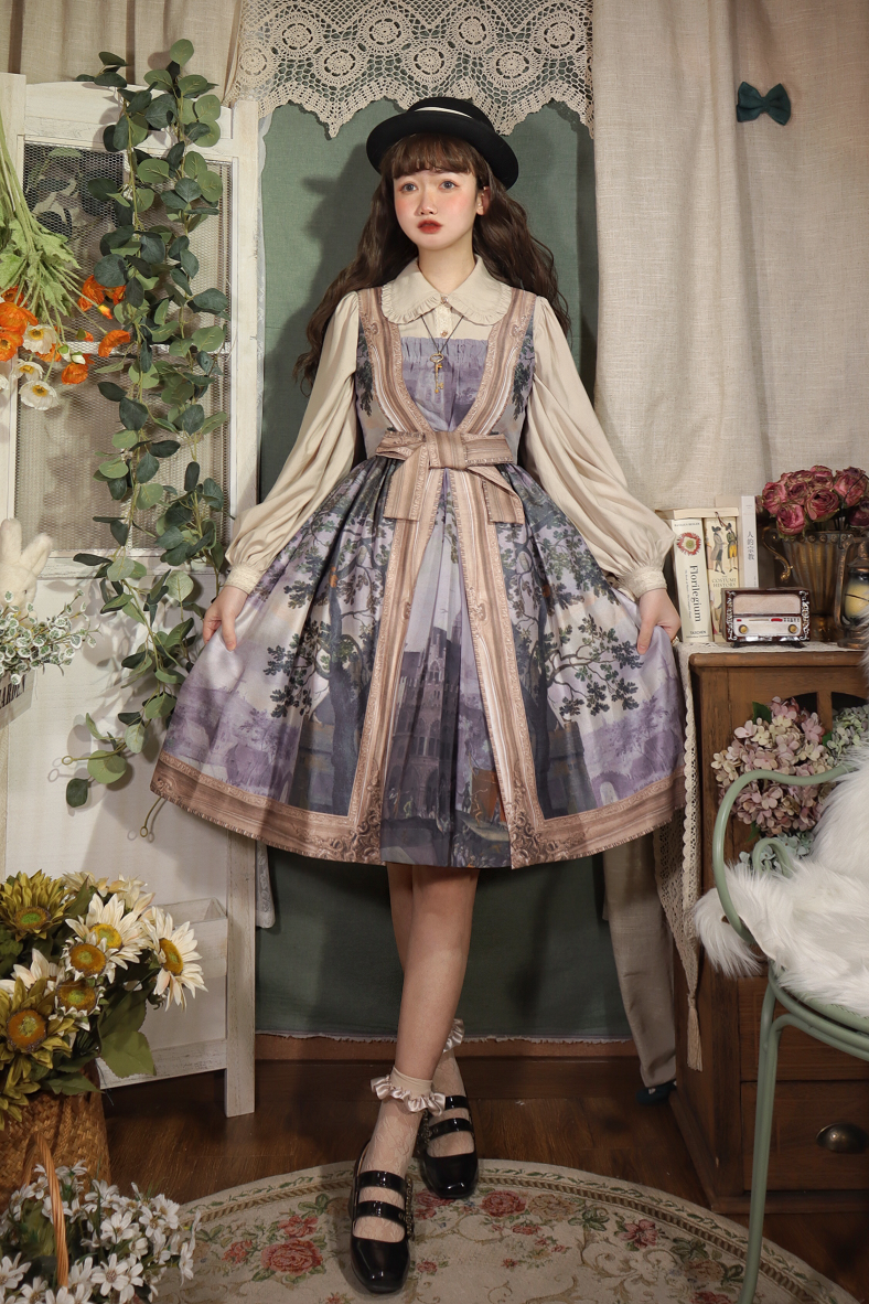 Vintage Large Sleeve Lolita Blouse