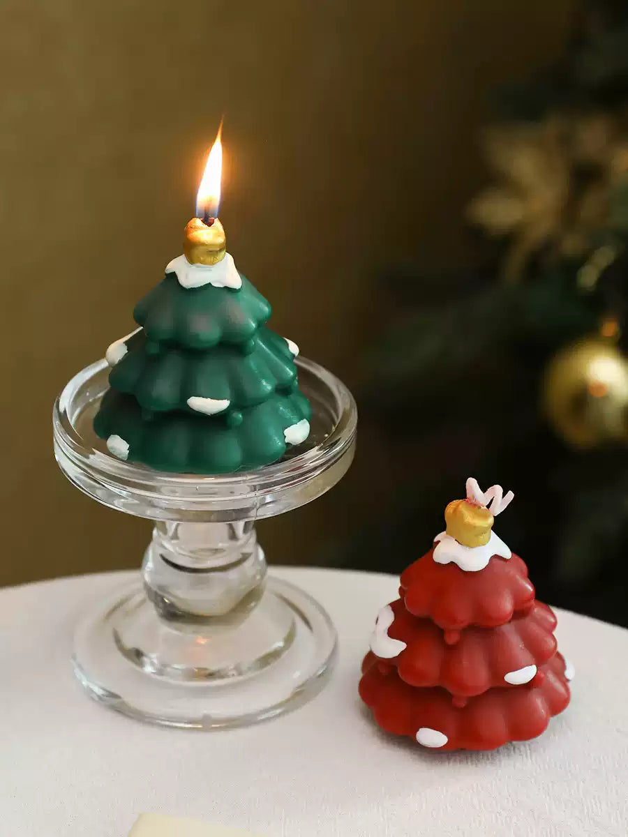 Christmas tree scented candle