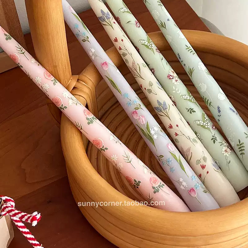 French flower scented candle