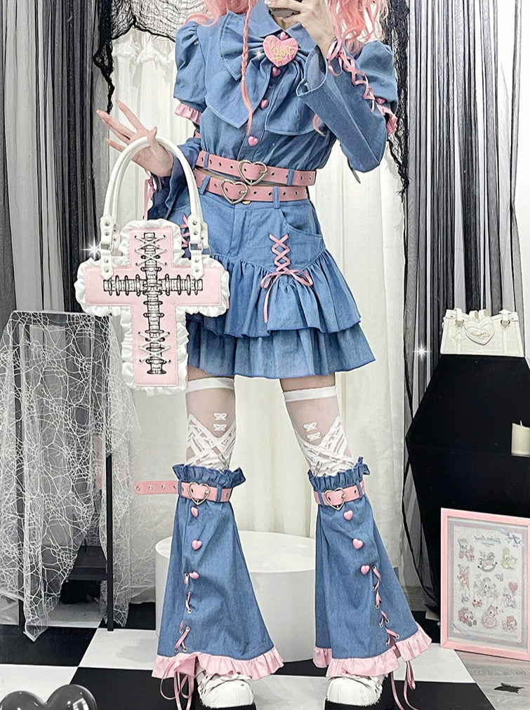 Y2K Sweet Girl Kos Plan Setup 4 -piece Set