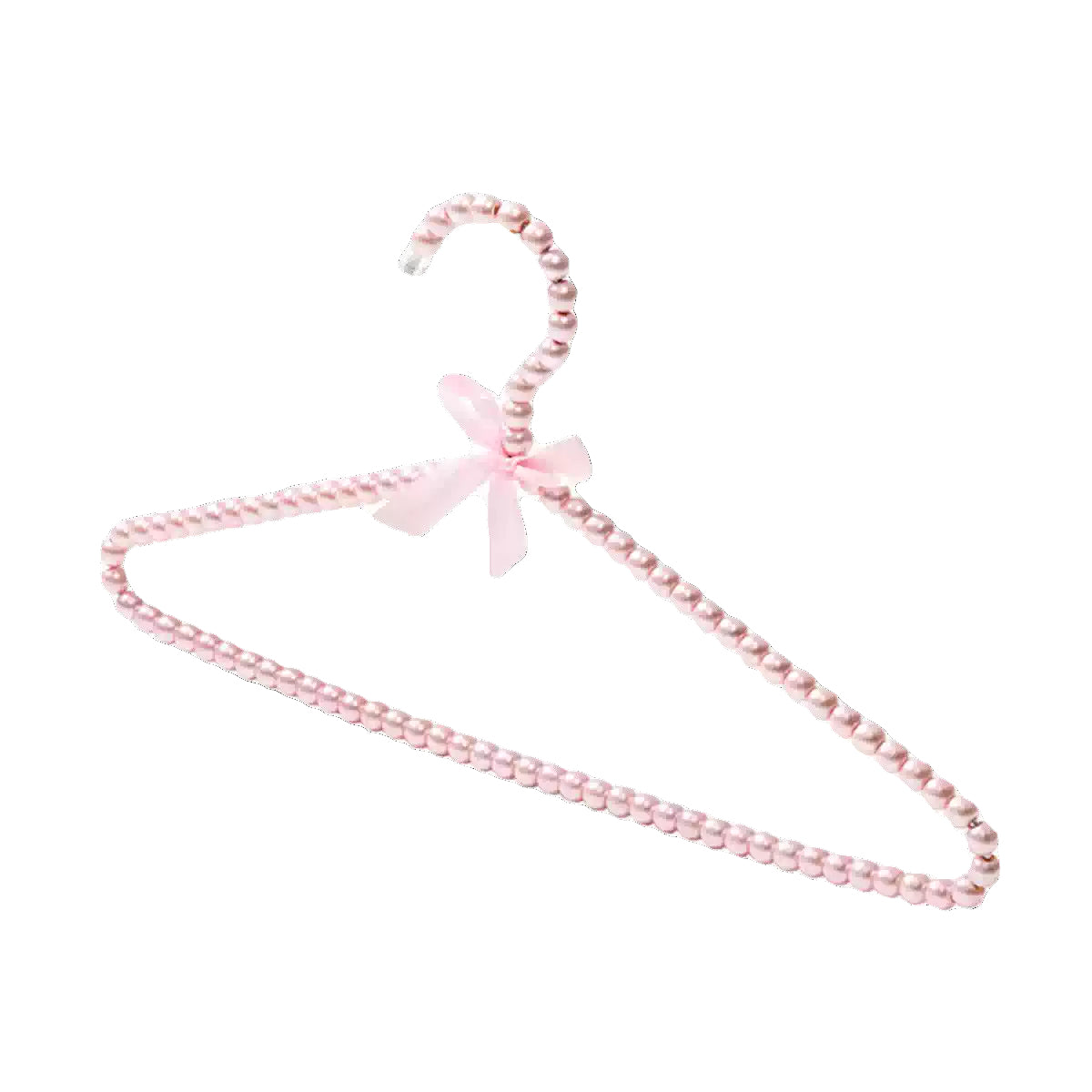 girly heart pearls hanger