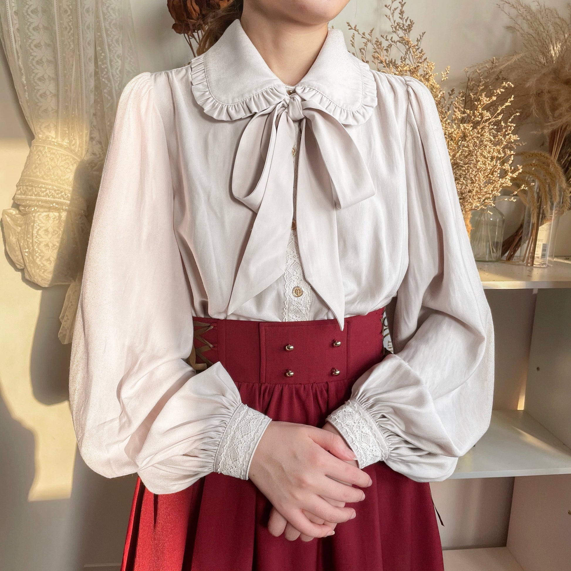 Vintage Large Sleeve Lolita Blouse