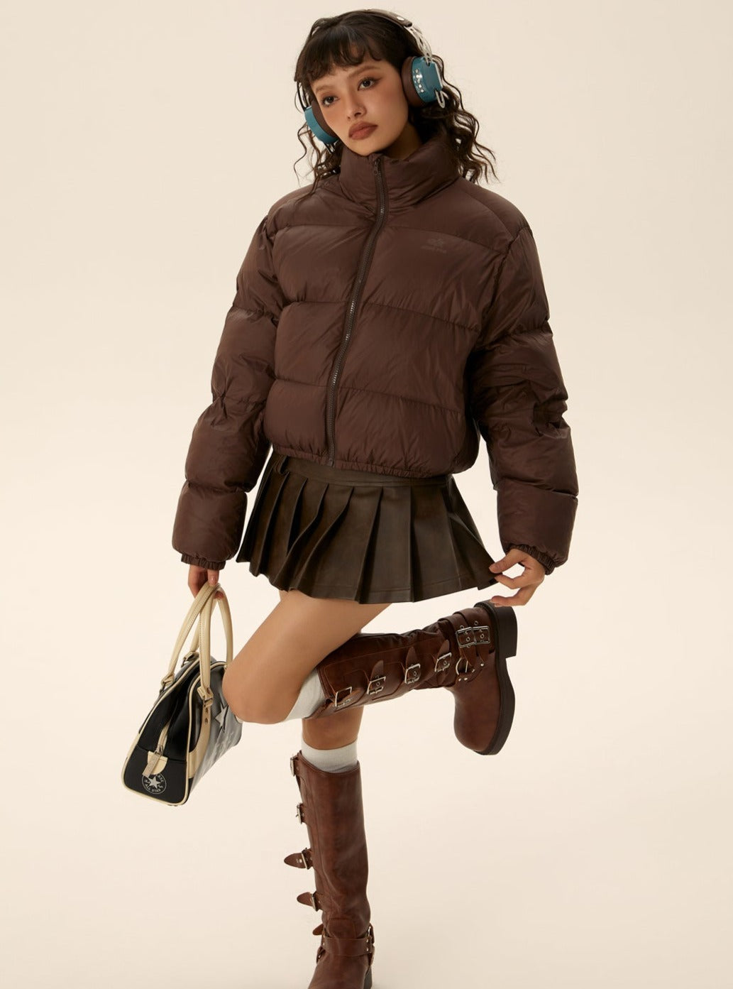 Urban Short Style 90Fil Puffer Jacket