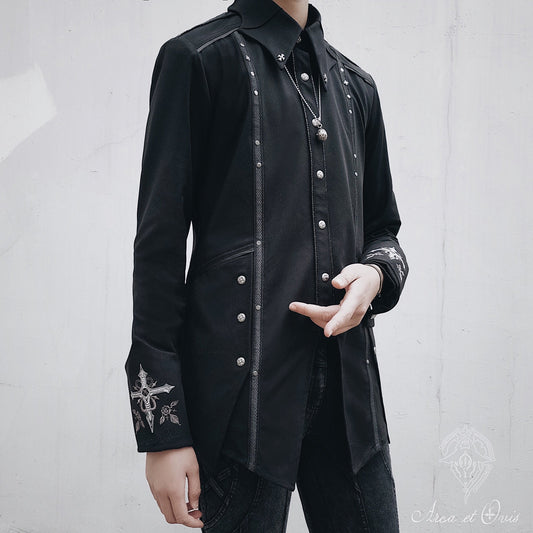 Gothic Lolita Blouse Ouji Fashion Lolita Shirt Long Sleeve
