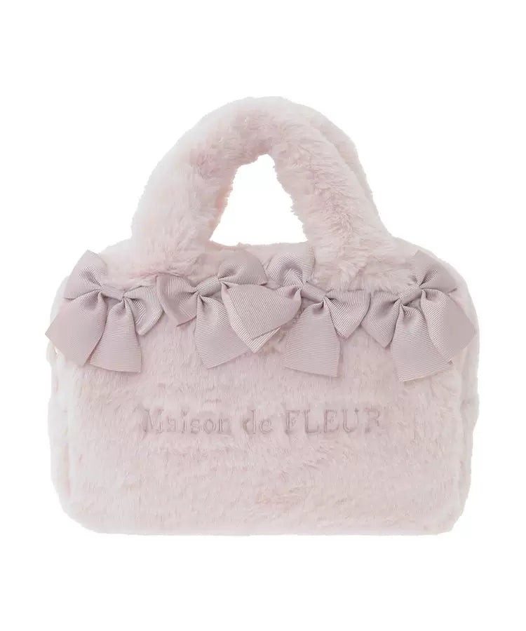 Plush Bunny Crossbody Bag | Cute Bow Detail Rabbit Bag for Women
