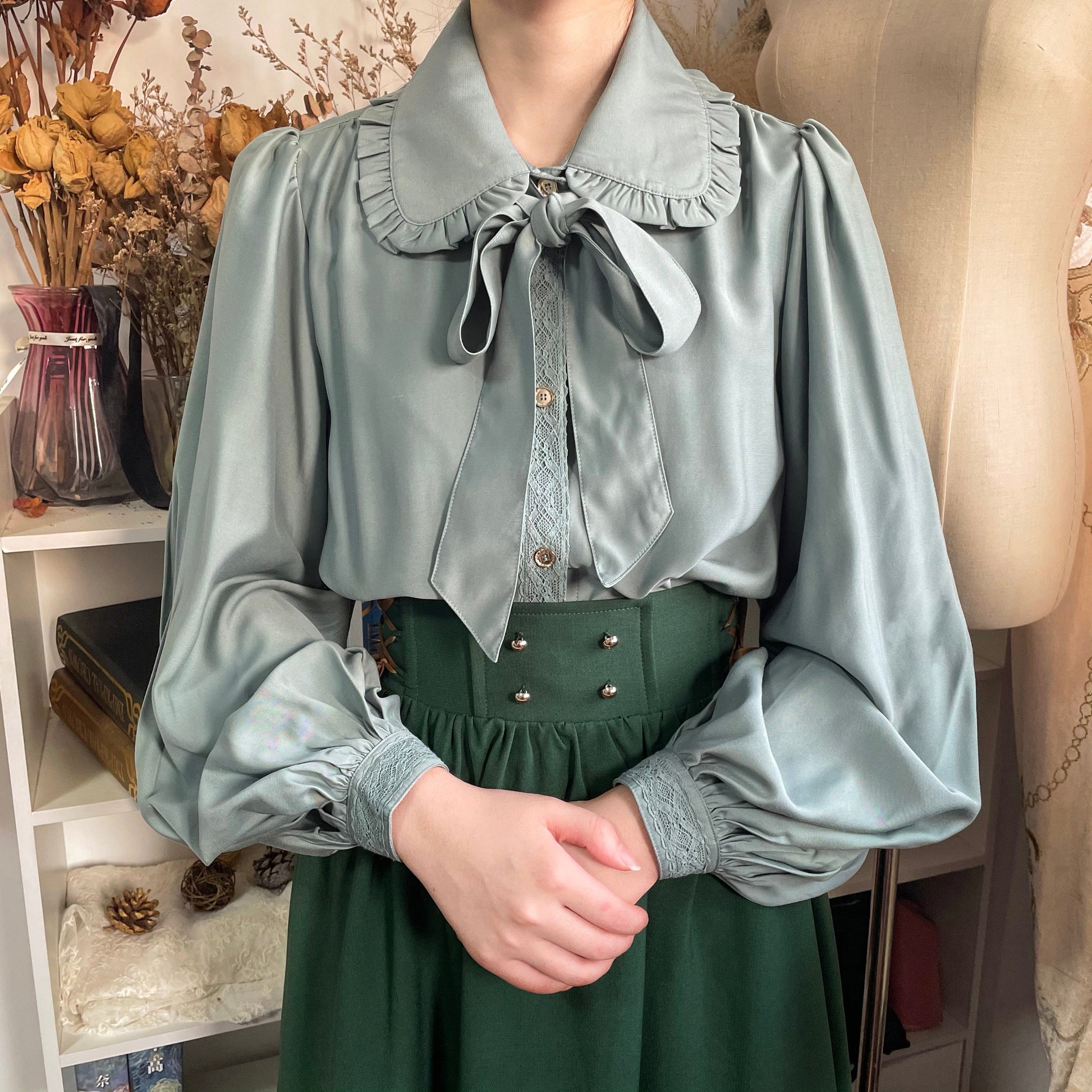Vintage Large Sleeve Lolita Blouse