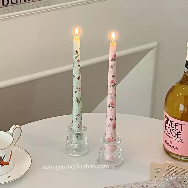 French flower scented candle