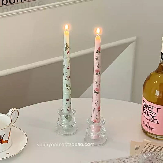 French flower scented candle