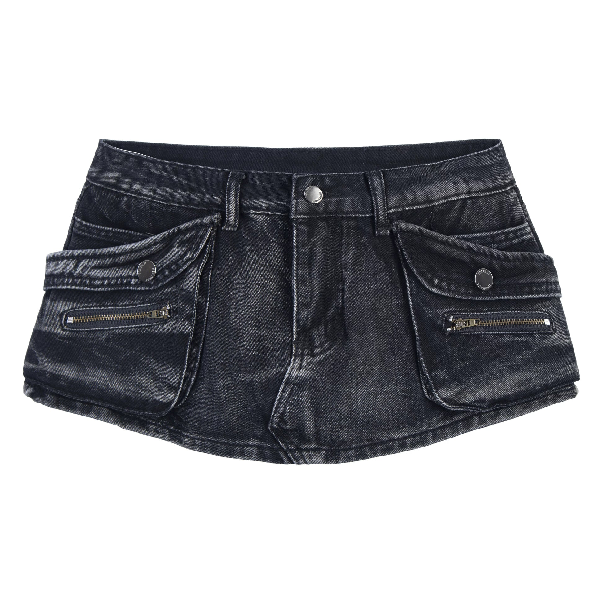 Blue Ghost Park Languid Park Vintage Distressed Denim Mini Skirt for Women Summer Sexy Bodycon Skirt