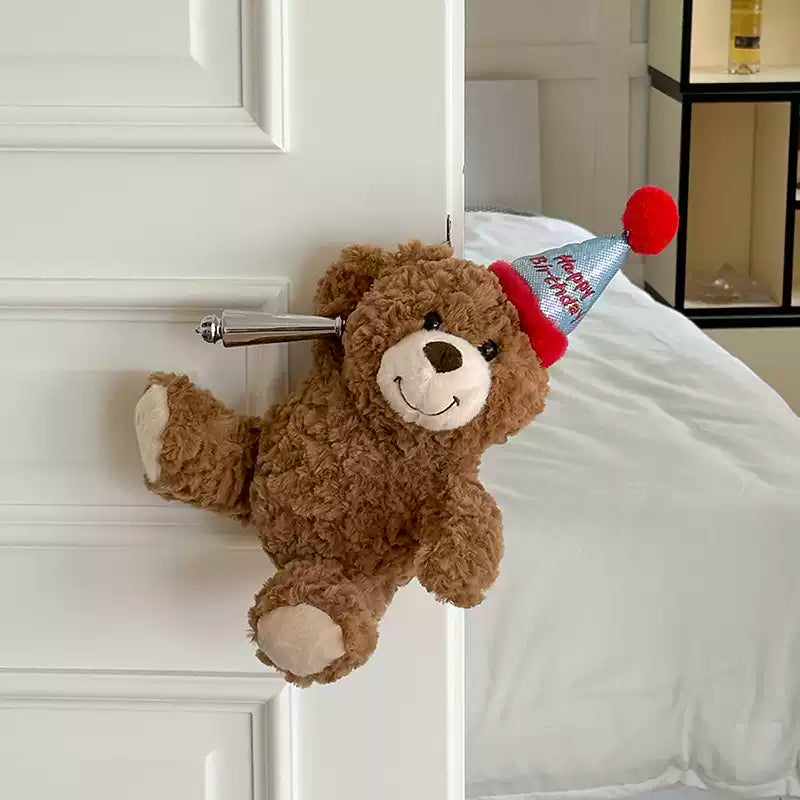 Cute birthday bedroom bear doll