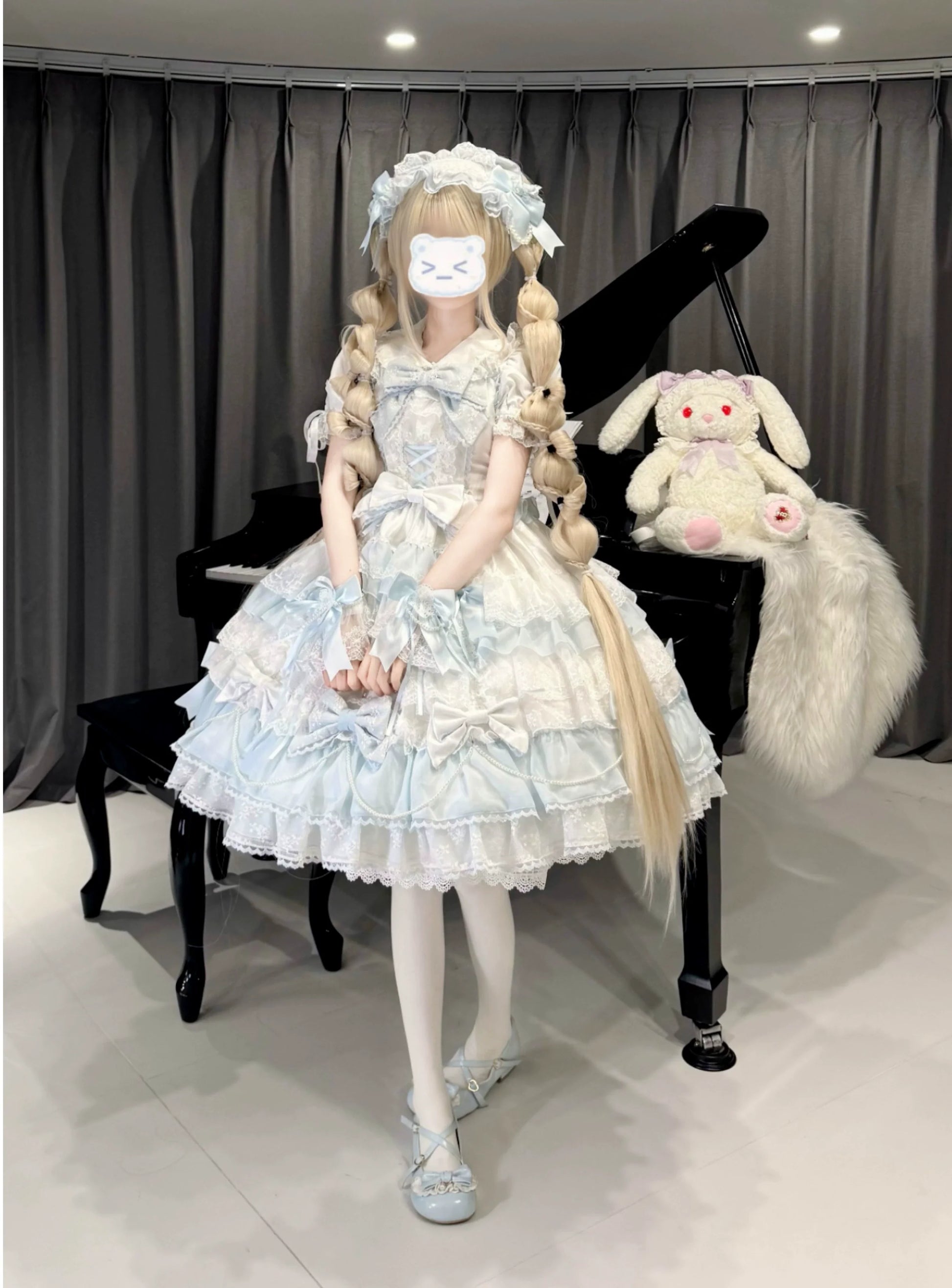 Wedding Lolita Jumper Dress Elegant Bridal JSK