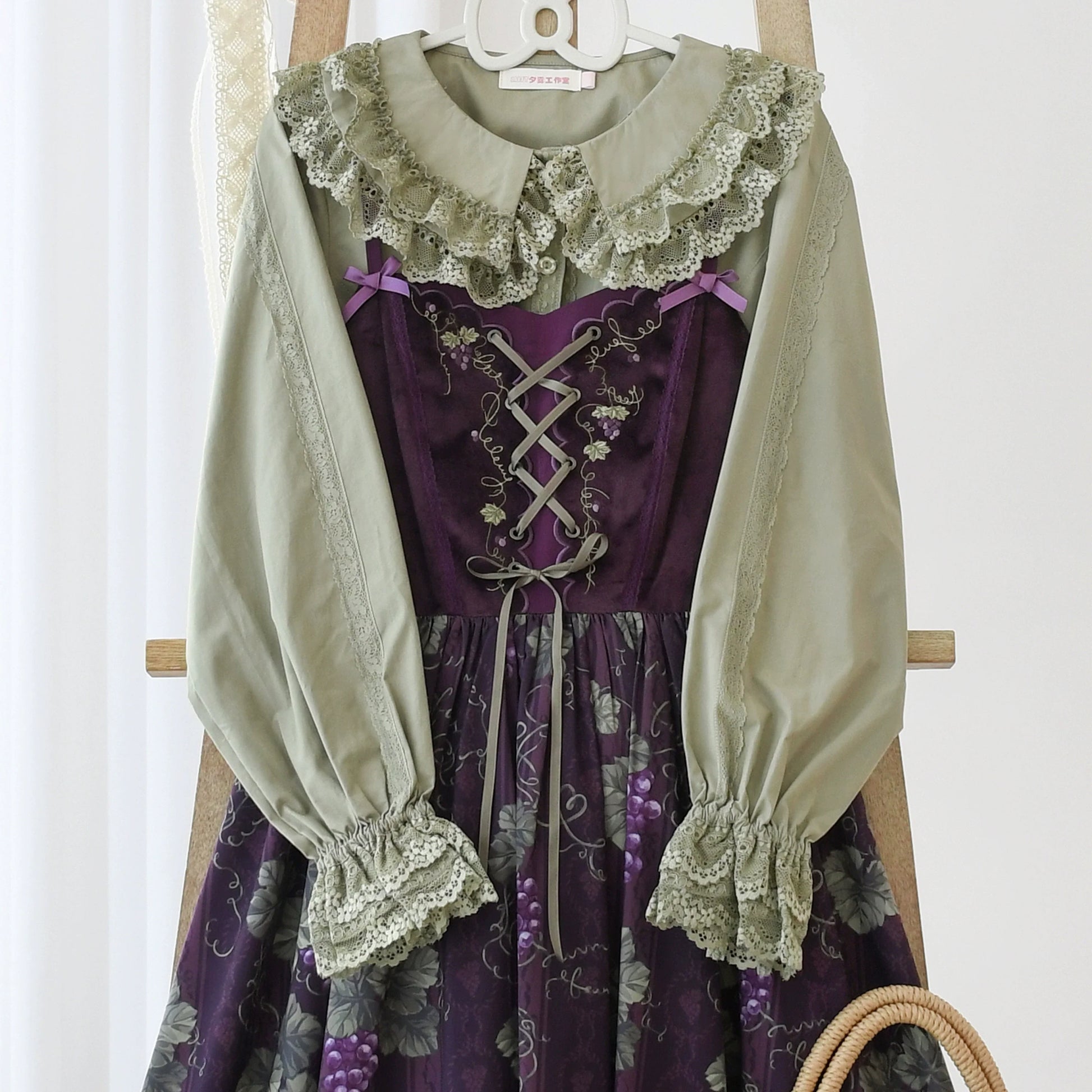 Daily Lolita Shirt Cotton BlouseLong Sleeves