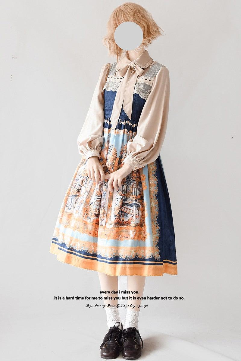 Vintage Large Sleeve Lolita Blouse