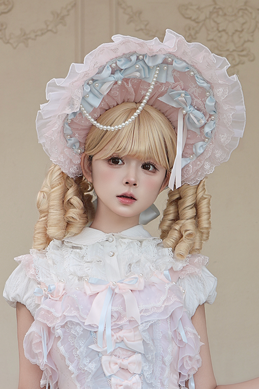 [Pre-order] Pink Blue Romantic Lace Lolita Series Accessories