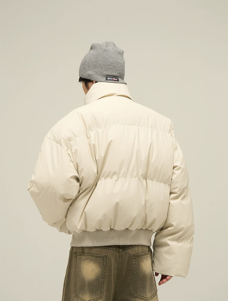 Cozy Luxe Oversized Short Puffer Jacket