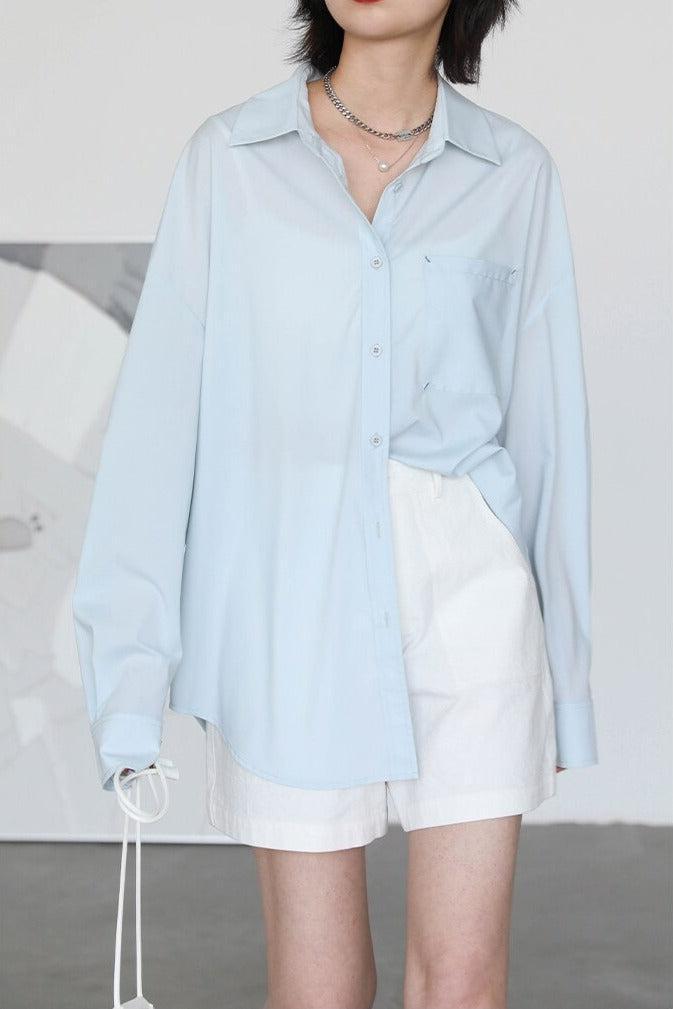 Oversized Poplin Shirt