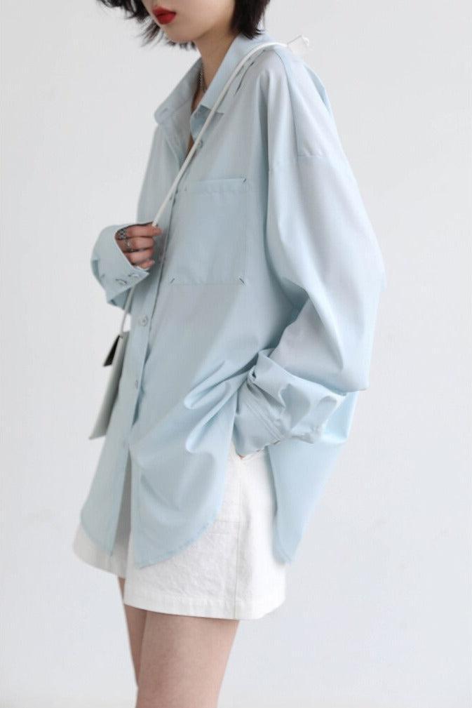 Oversized Poplin Shirt