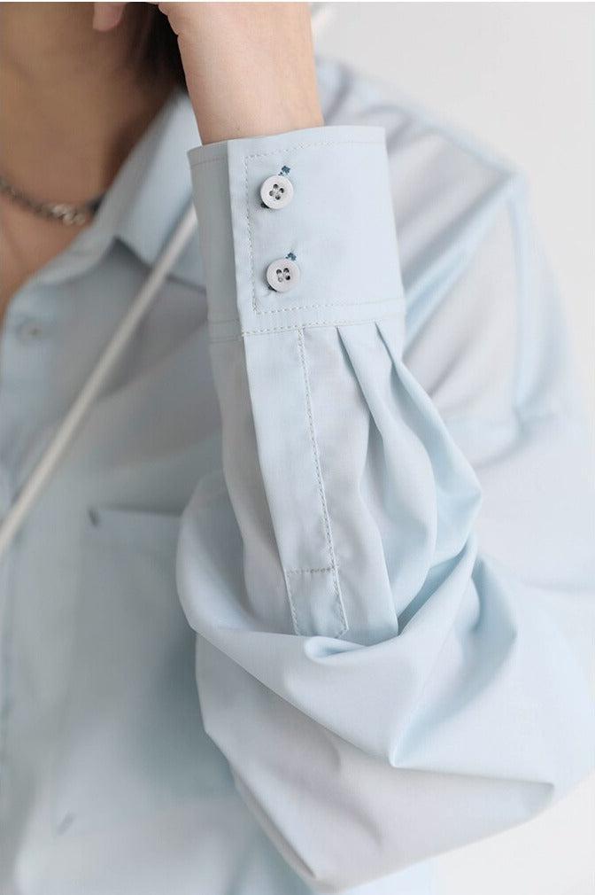 Oversized Poplin Shirt