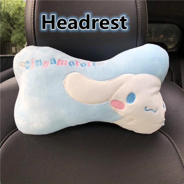 Cozy Bunny Car Cushion Cover