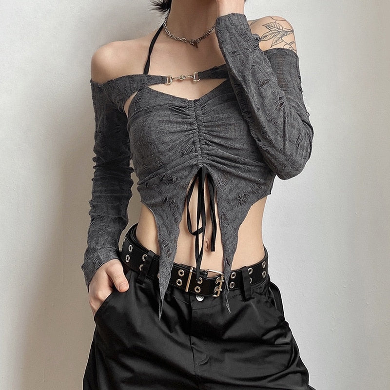 Grunge Vintage 2-Piece Set