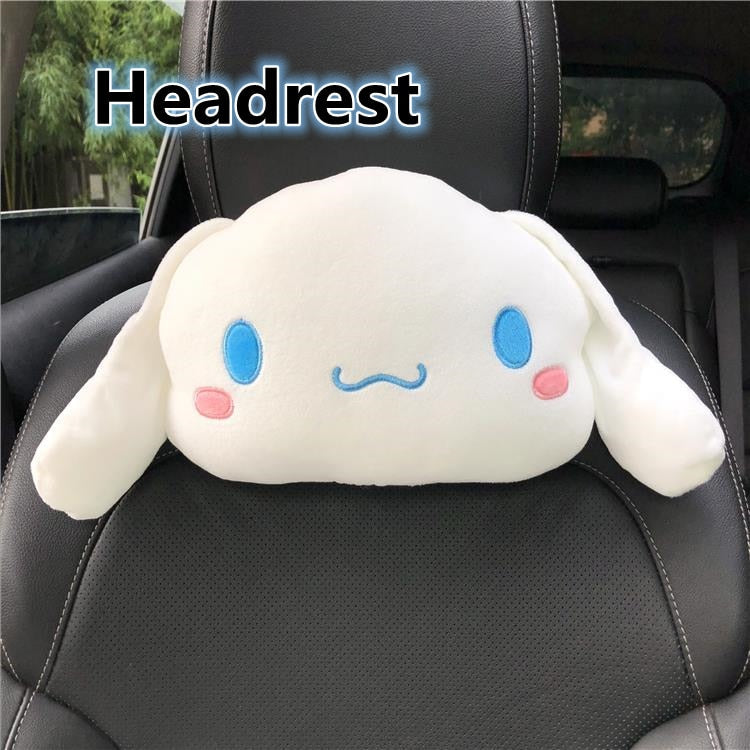 Cozy Bunny Car Cushion Cover