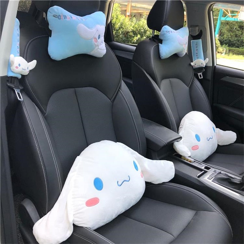 Cozy Bunny Car Cushion Cover