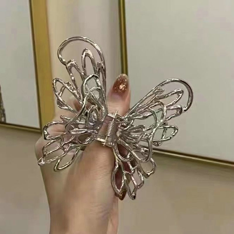 Fairy Metal Butterfly Hair Claw