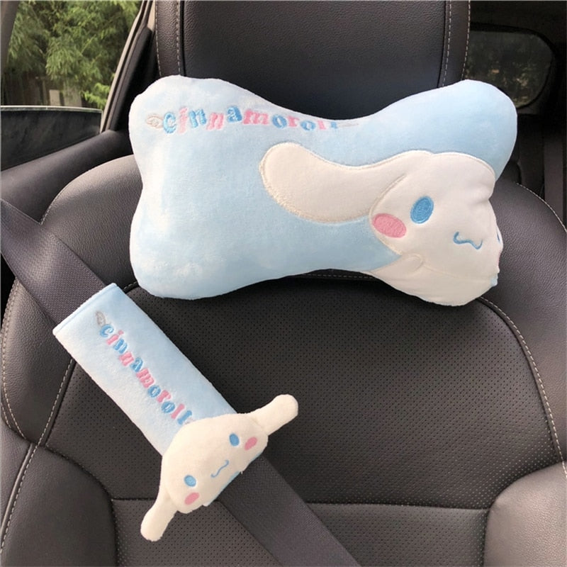 Cozy Bunny Car Cushion Cover