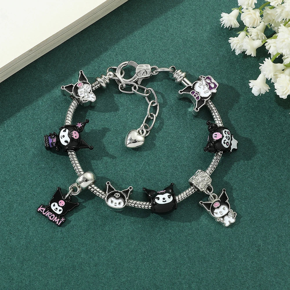 Pastel Goth Charm Bracelet