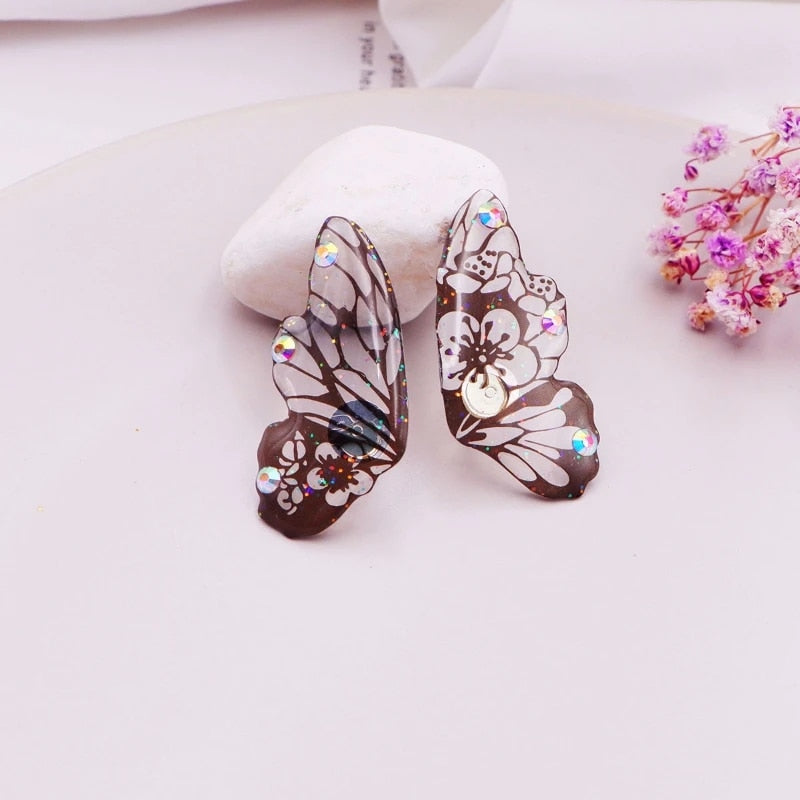 Fairy Gradient Butterfly Wings Earrings