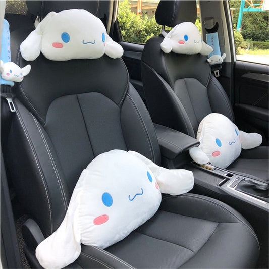 Cozy Bunny Car Cushion Cover