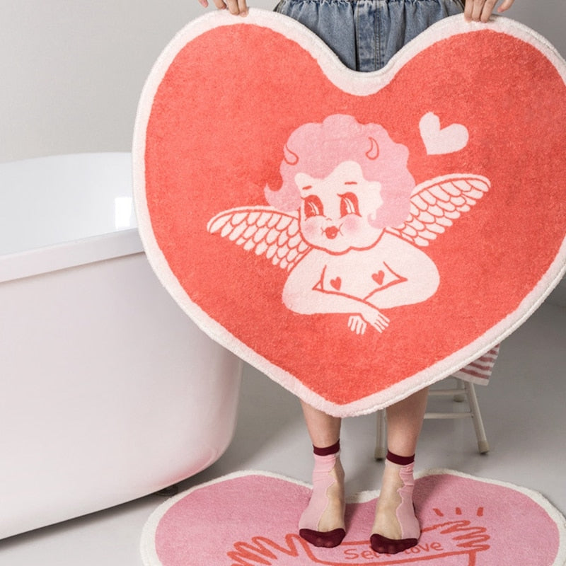 Lovecore Valentines Cupid Rug