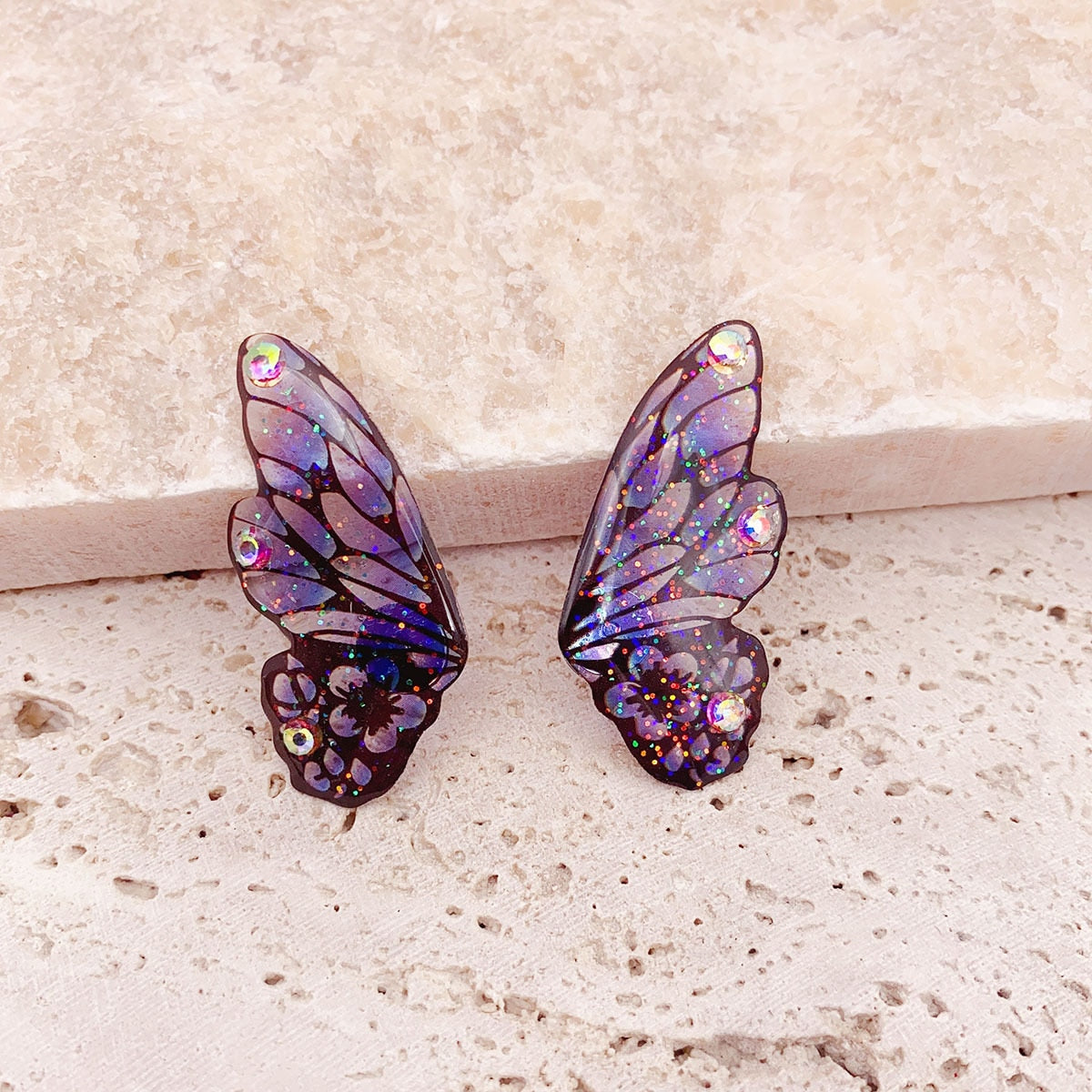 Fairy Gradient Butterfly Wings Earrings