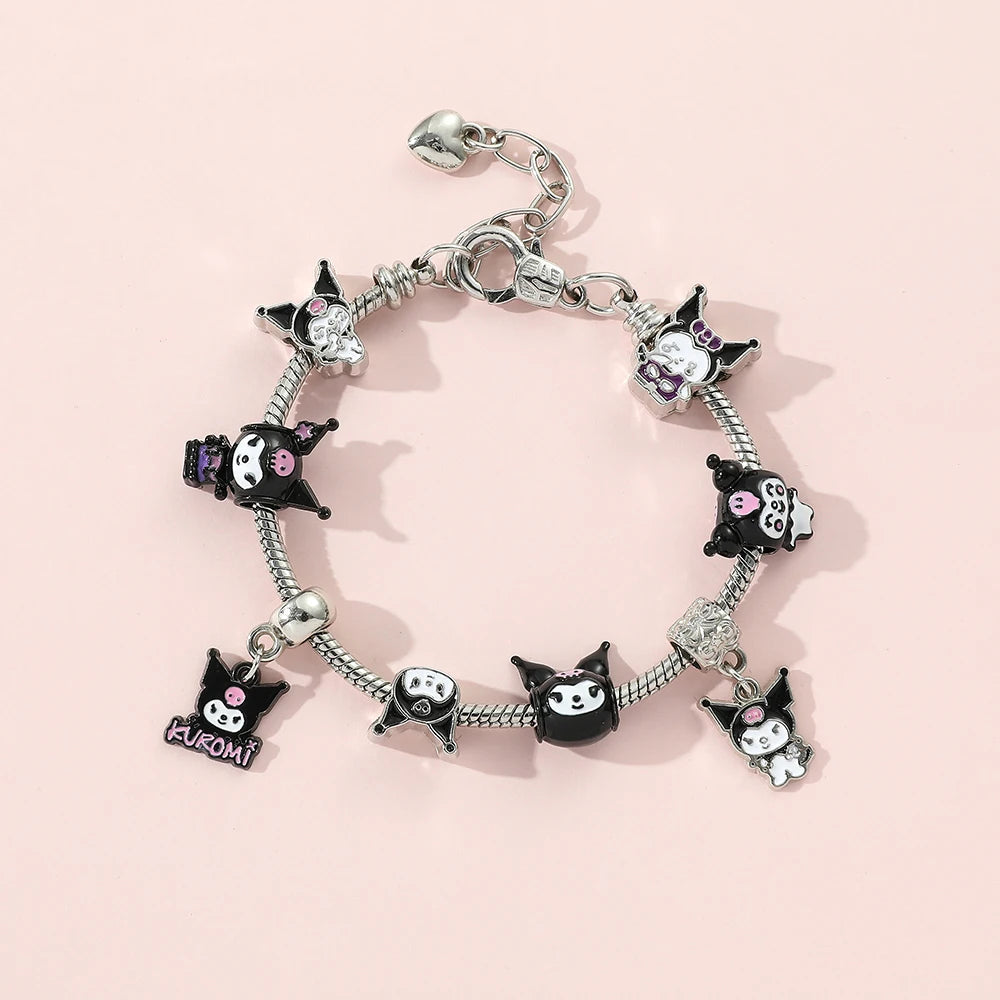 Pastel Goth Charm Bracelet