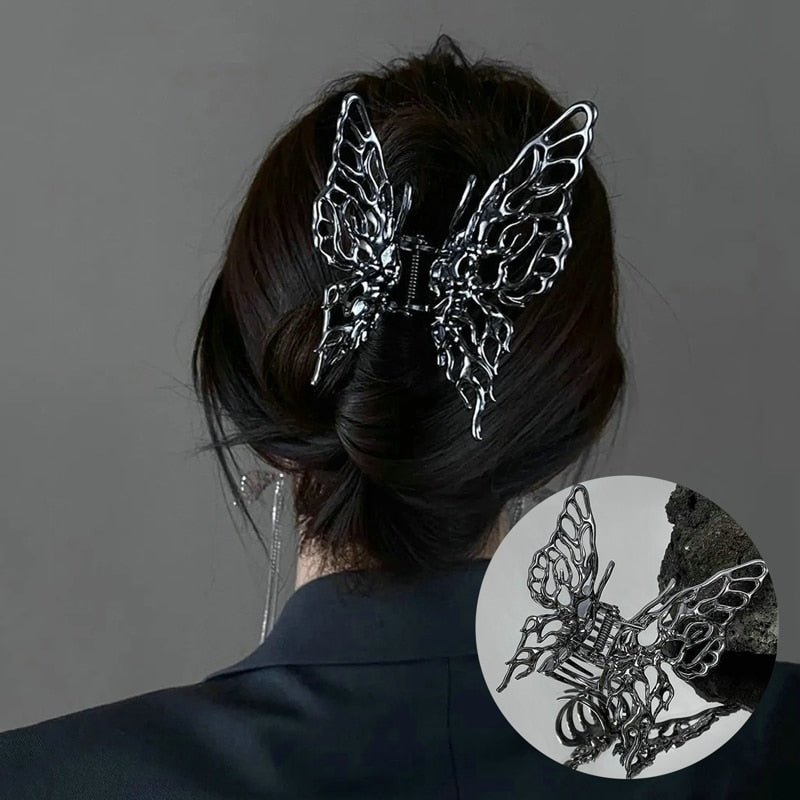 Fairy Metal Butterfly Hair Claw